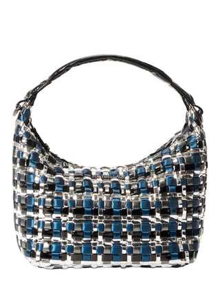 Woven Mini Hobo - Midnight