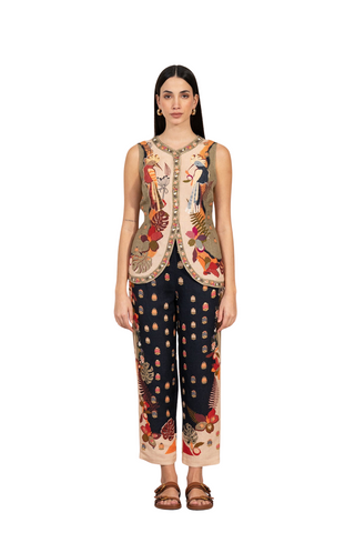 Daphne Sleeveless Waist Coat