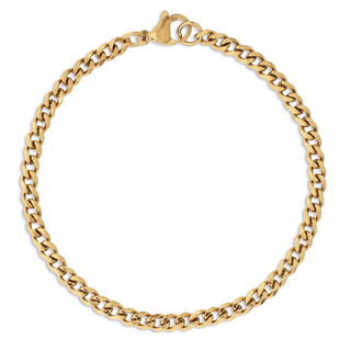 Blake Cuban Chain Bracelet- Gold