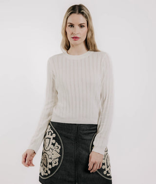 Sarafina Pointelle Knit