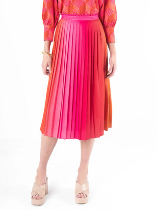 Pleated Midi Skirt - Sale