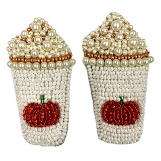 Pumpkin Spice Latte Earrings